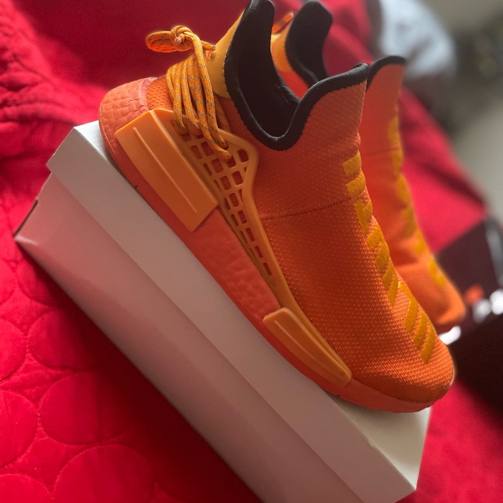 Pharrell NMD orange size 9